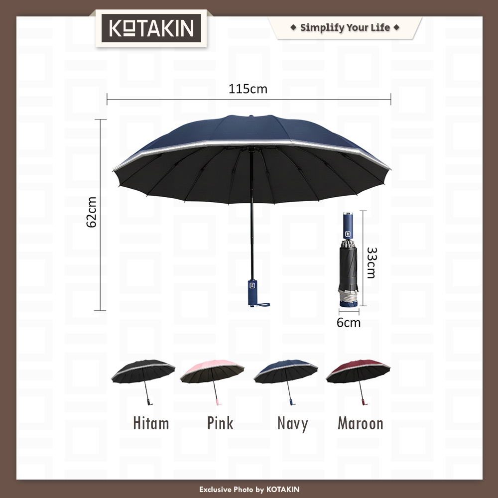 Payung Lipat Otomatis